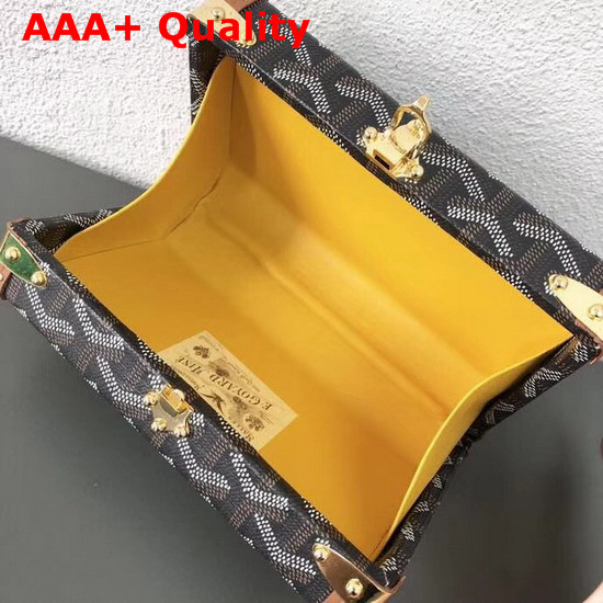 Goyard Minaudiere Trunk in Brown Replica