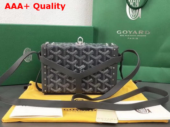 Goyard Minaudiere Trunk in Grey Replica