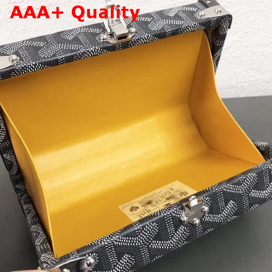 Goyard Minaudiere Trunk in Grey Replica