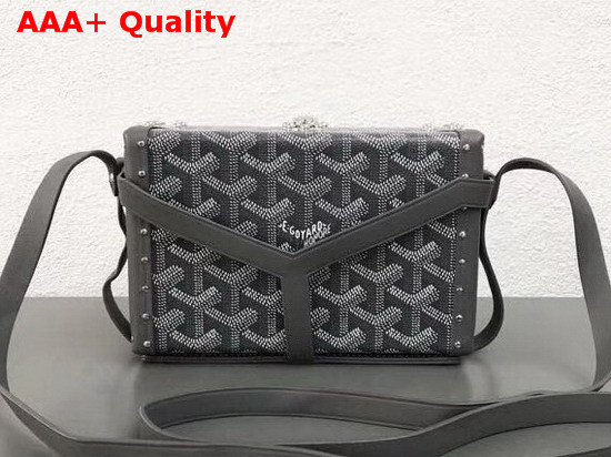 Goyard Minaudiere Trunk in Grey Replica