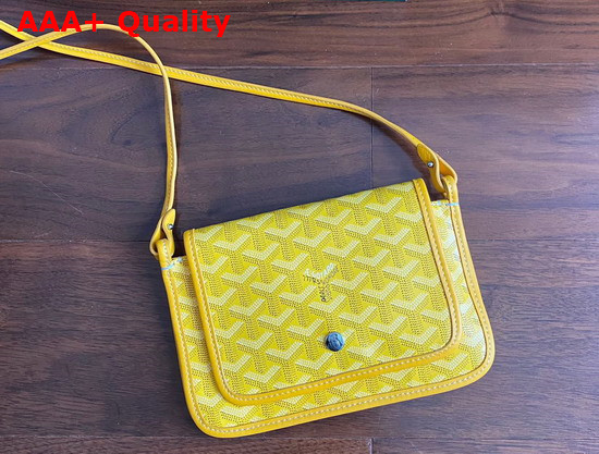 Goyard Plumet Pocket Wallet Yellow Replica