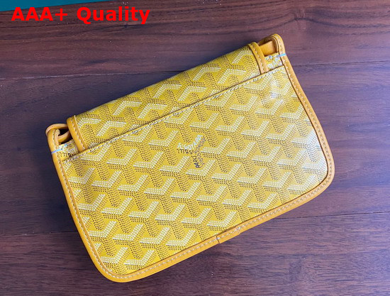 Goyard Plumet Pocket Wallet Yellow Replica