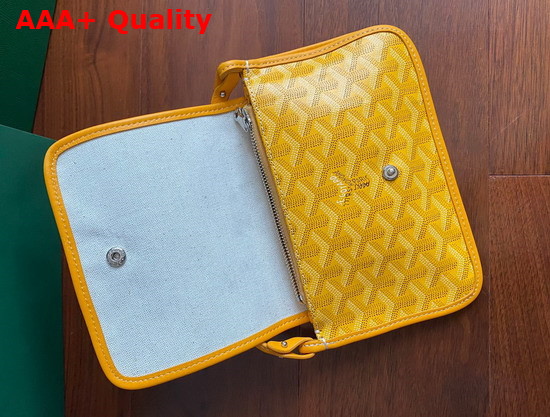 Goyard Plumet Pocket Wallet Yellow Replica