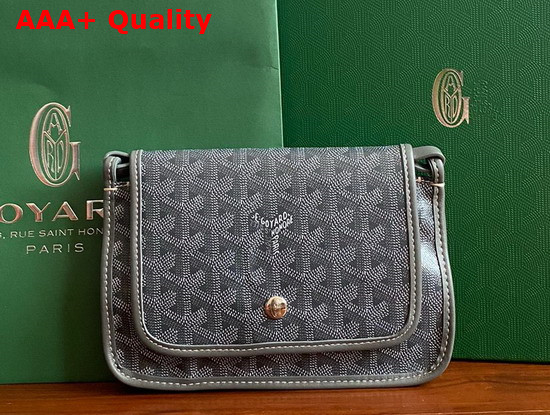 Goyard Plumet Pocket Wallet in Gray Replica