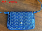 Goyard Plumet Pocket Wallet in Sky Blue Replica