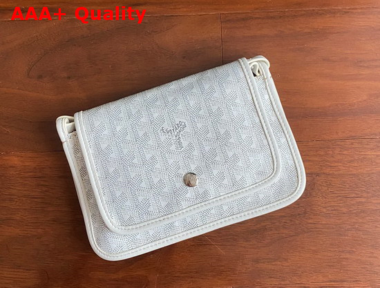 Goyard Plumet Pocket Wallet in White Replica