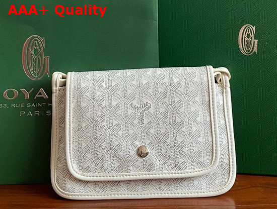 Goyard Plumet Pocket Wallet in White Replica