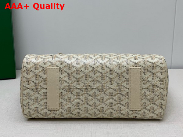 Goyard Rouette Souple Bag 2024 Sand Chevroches Calfskin and Goyardine Canvas Replica