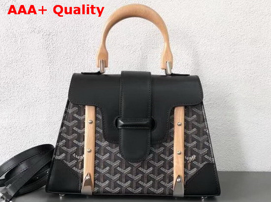 Goyard Saigon Shoulder Bag in Black Replica