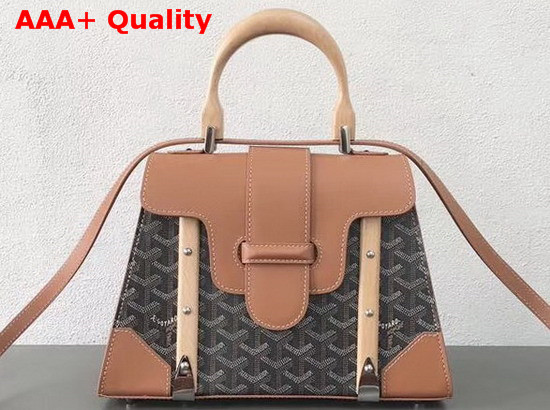 Goyard Saigon Shoulder Bag in Brown Replica