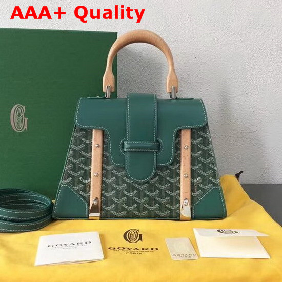 Goyard Saigon Shoulder Bag in Green Replica