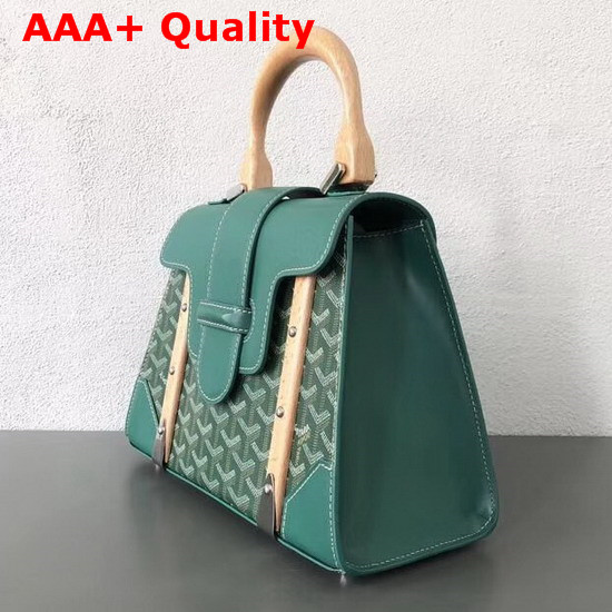 Goyard Saigon Shoulder Bag in Green Replica