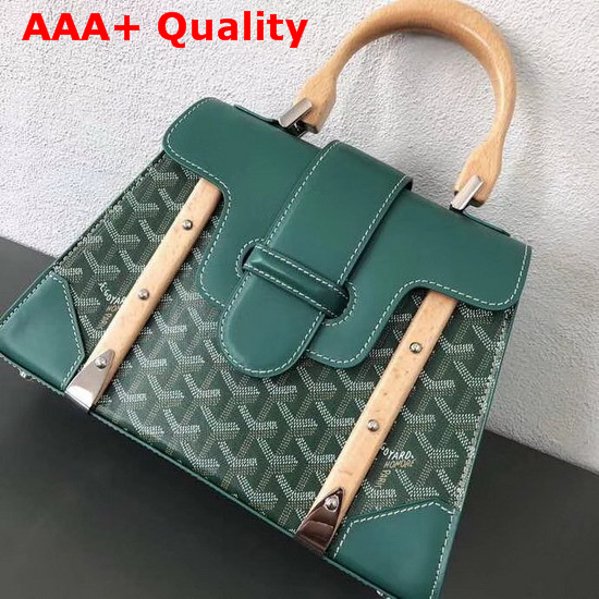 Goyard Saigon Shoulder Bag in Green Replica