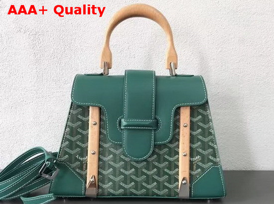 Goyard Saigon Shoulder Bag in Green Replica