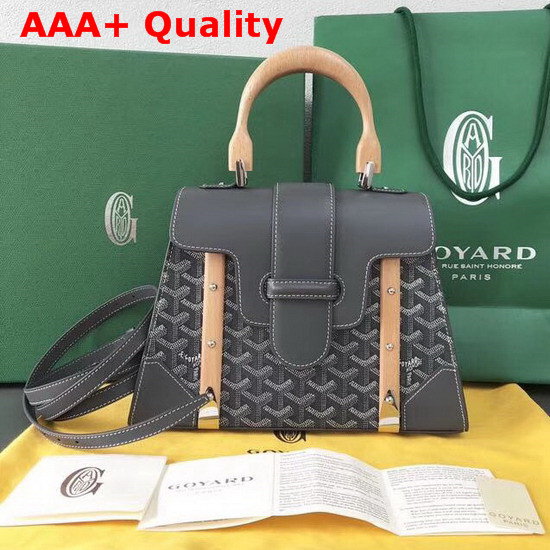 Goyard Saigon Shoulder Bag in Grey Replica