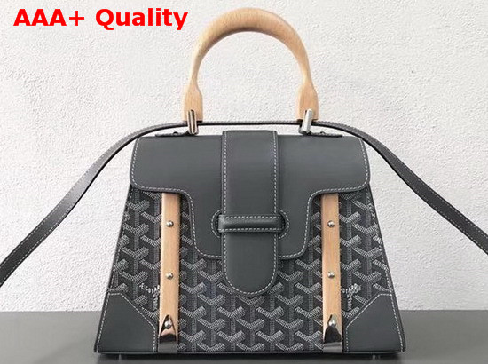 Goyard Saigon Shoulder Bag in Grey Replica