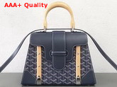 Goyard Saigon Shoulder Bag in Navy Blue Replica