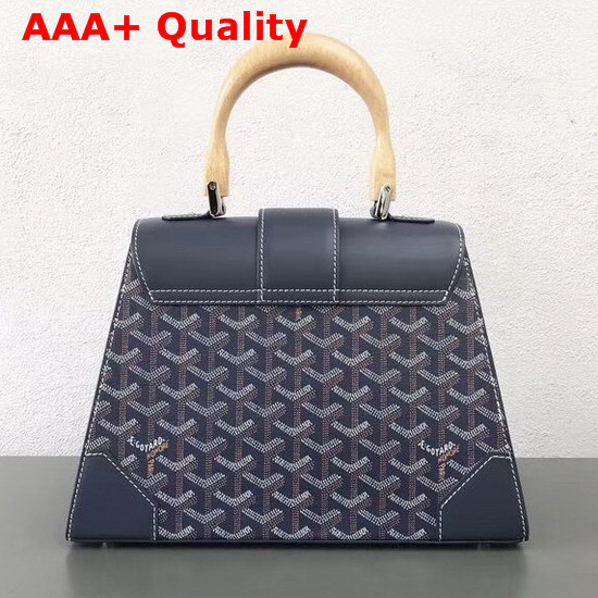 Goyard Saigon Shoulder Bag in Navy Blue Replica