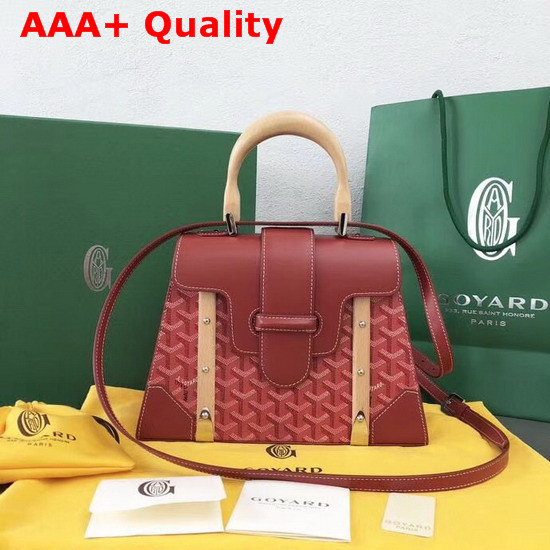 Goyard Saigon Shoulder Bag in Red Replica