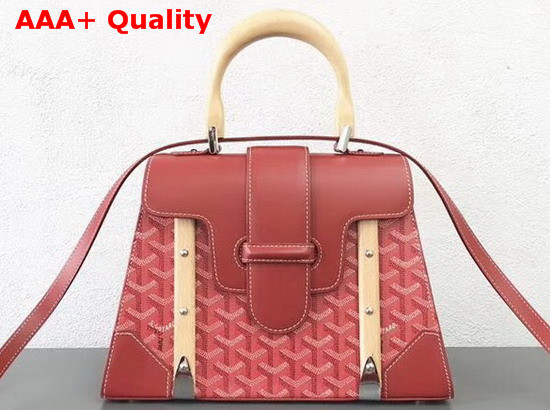 Goyard Saigon Shoulder Bag in Red Replica