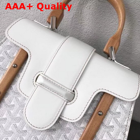 Goyard Saigon Shoulder Bag in White Replica