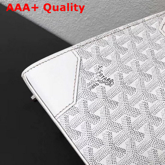 Goyard Saigon Shoulder Bag in White Replica