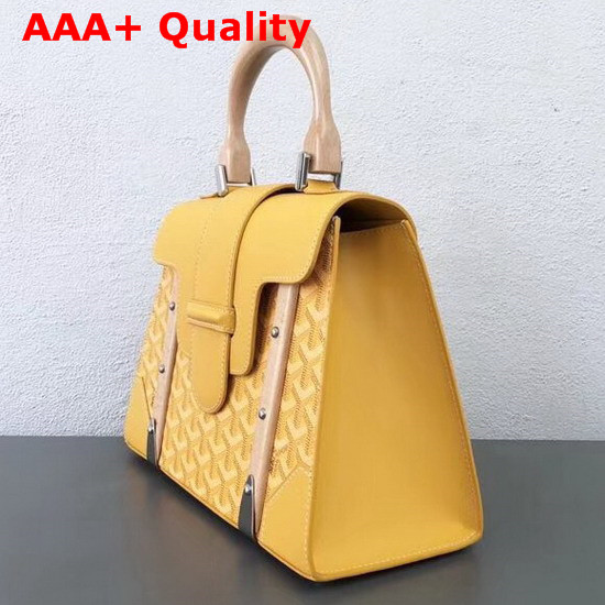 Goyard Saigon Shoulder Bag in Yellow Replica