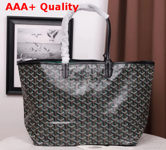 Goyard Saint Louis Claire Voie MM Reversible Tote Bag Green Interior Replica