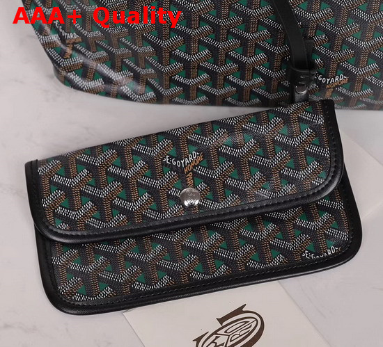 Goyard Saint Louis Claire Voie MM Reversible Tote Bag Green Interior Replica