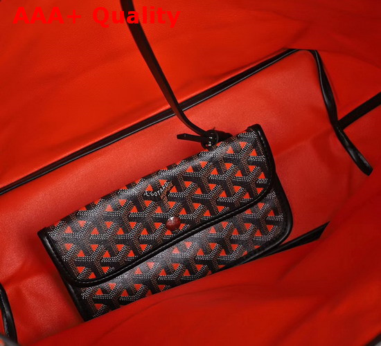 Goyard Saint Louis Claire Voie MM Reversible Tote Bag Orange Interior Replica