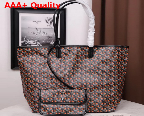 Goyard Saint Louis Claire Voie MM Reversible Tote Bag Orange Interior Replica