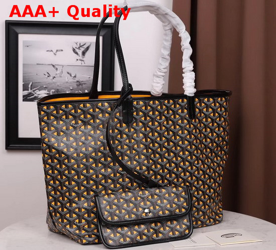 Goyard Saint Louis Claire Voie MM Reversible Tote Bag Yellow Interior Replica