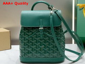 Goyard The Alpin Mini Backpack in Green Replica