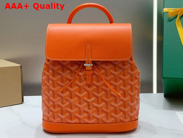 Goyard The Alpin Mini Backpack in Orange Replica