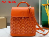 Goyard The Alpin Mini Backpack in Orange Replica