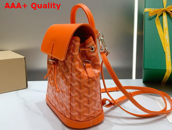 Goyard The Alpin Mini Backpack in Orange Replica