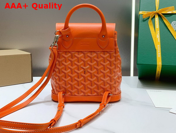 Goyard The Alpin Mini Backpack in Orange Replica