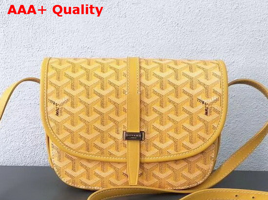 Goyard The Belvedere 2 Bag in Yellow Replica