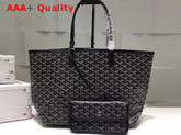 Goyard The Damona Millesime Marquage Shopping Bag in Black Replica