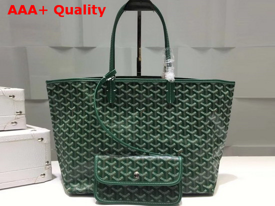 Goyard The Damona Millesime Marquage Shopping Bag in Green Replica