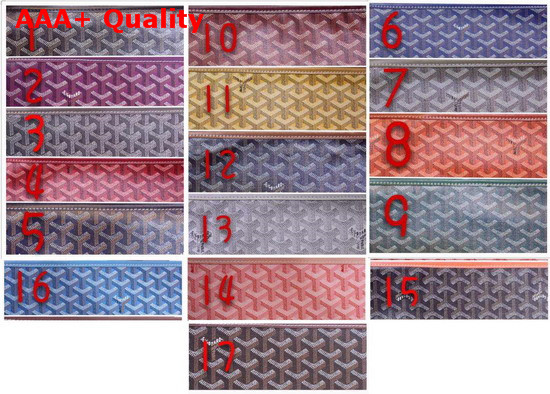 Goyard The Damona Millesime Marquage Shopping Bag in Grey Replica