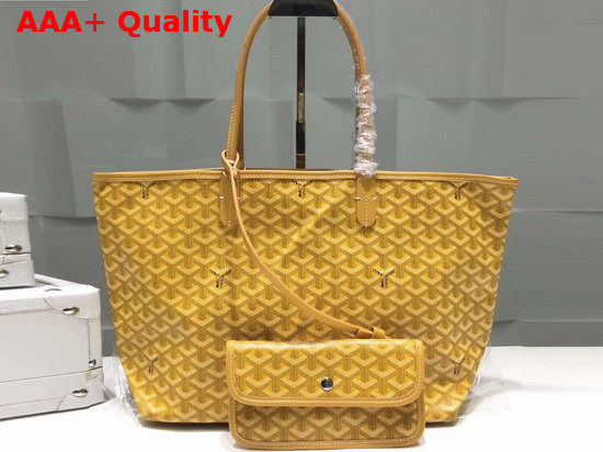 Goyard The Damona Millesime Marquage Shopping Bag in Yellow Replica