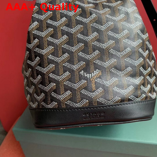 Goyard The Petit Flot Bucket Bag in Black Replica