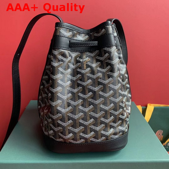 Goyard The Petit Flot Bucket Bag in Black Replica