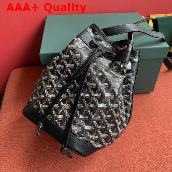 Goyard The Petit Flot Bucket Bag in Black Replica