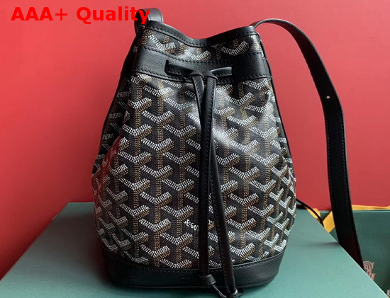 Goyard The Petit Flot Bucket Bag in Black Replica