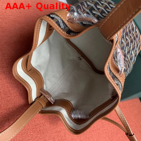 Goyard The Petit Flot Bucket Bag in Brown Replica