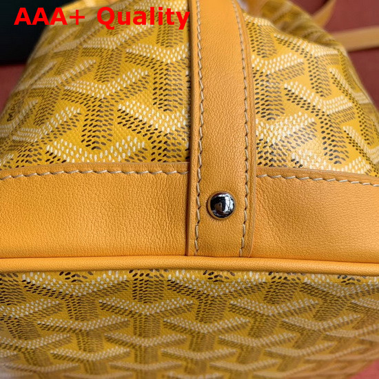 Goyard The Petit Flot Bucket Bag in Yellow Replica