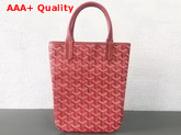 Goyard The Poitiers Bag in Red Replica