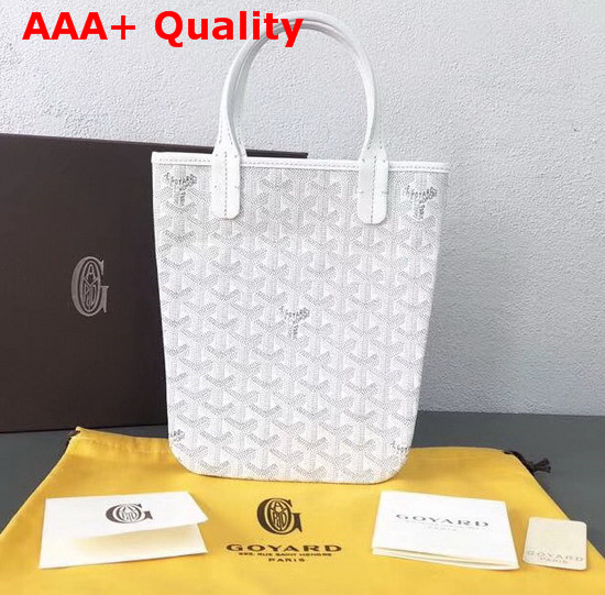 Goyard The Poitiers Bag in White Replica